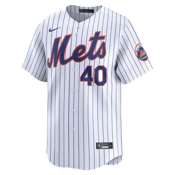 Luis Severino New York Mets Nike Home Limited Player Jersey?ยจC White - Image 2