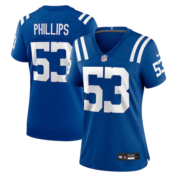 Jacob Phillips Indianapolis Colts Nike Women's Team Game Jersey - Royal - Image 2
