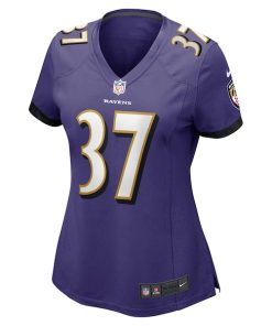 Alternative view of Kenyan Drake Baltimore Ravens Nike Women's  Game Jersey -  Purple