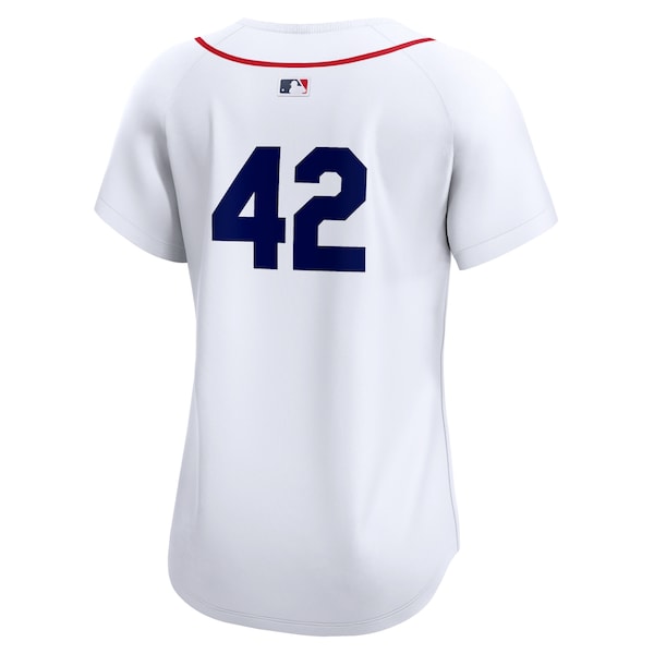 Boston Red Sox Nike Women's 2024 Jackie Robinson Day Home Limited Jersey?ยจC White - Image 3