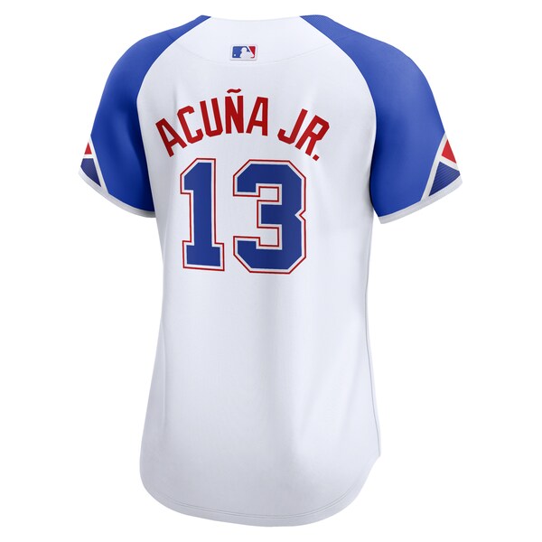 Ronald Acu?a Jr. Atlanta Braves Nike Women's City Connect Limited Player Jersey - White - Image 3