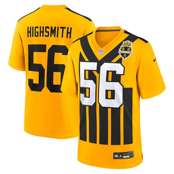 Alex Highsmith Pittsburgh Steelers Nike Alternate Game Jersey - Gold/Black - Image 2