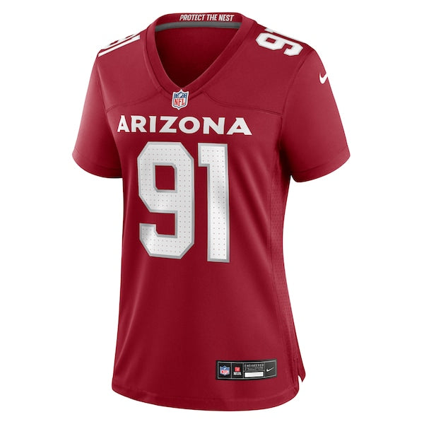 L.J. Collier Arizona Cardinals Nike Women's Team Color Jersey - Cardinal - Image 2