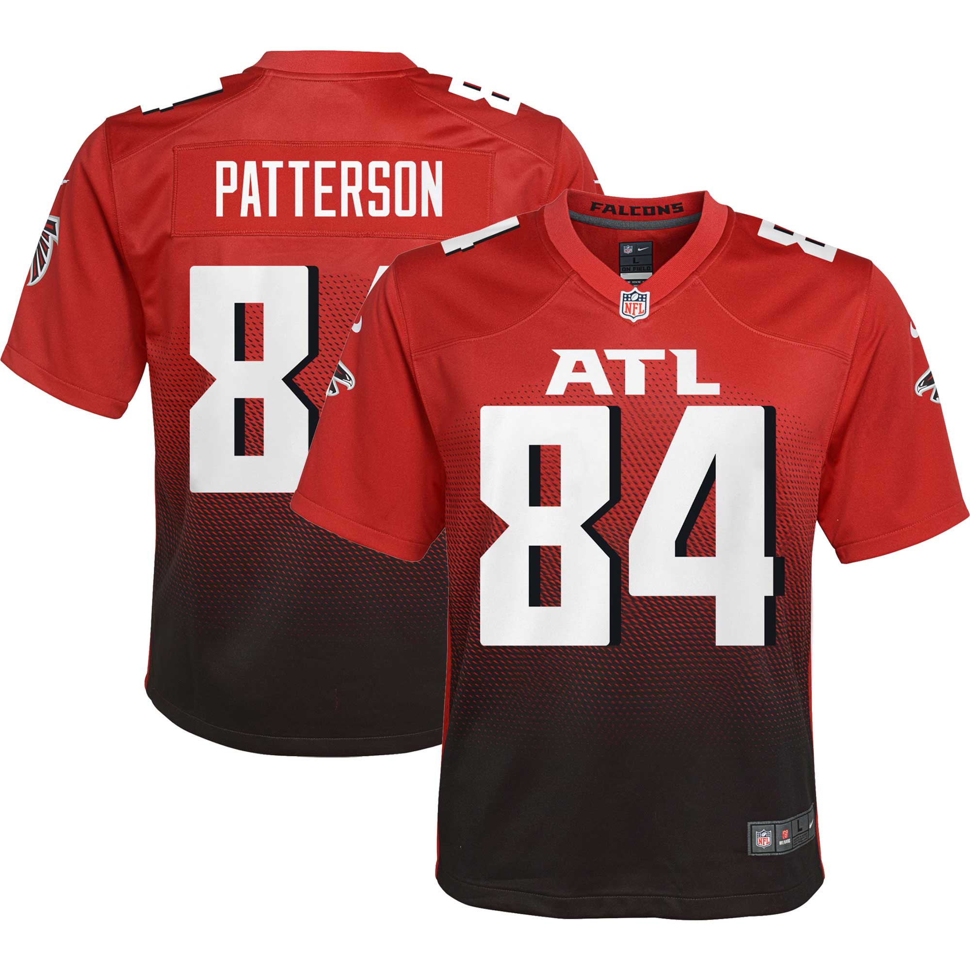 Cordarrelle Patterson Atlanta Falcons Nike Youth Game Jersey - Black/Red - Image 6