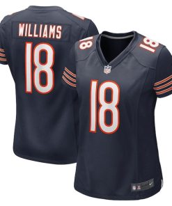 Caleb Williams Chicago Bears Nike Women's 2024 NFL Draft First Round Pick Player Game Jersey - Navy