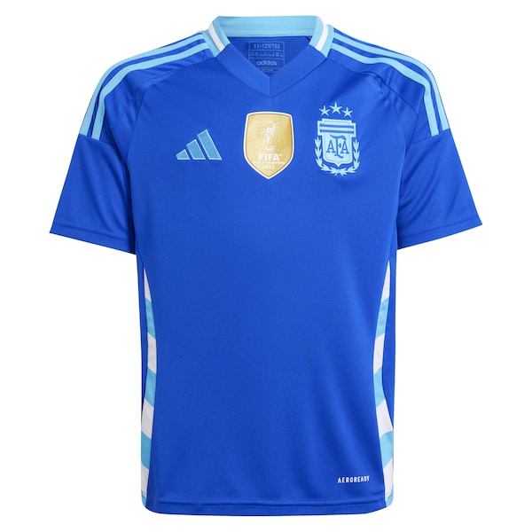 Argentina National Team adidas Youth 2024 Away Replica Jersey - Blue - Image 2