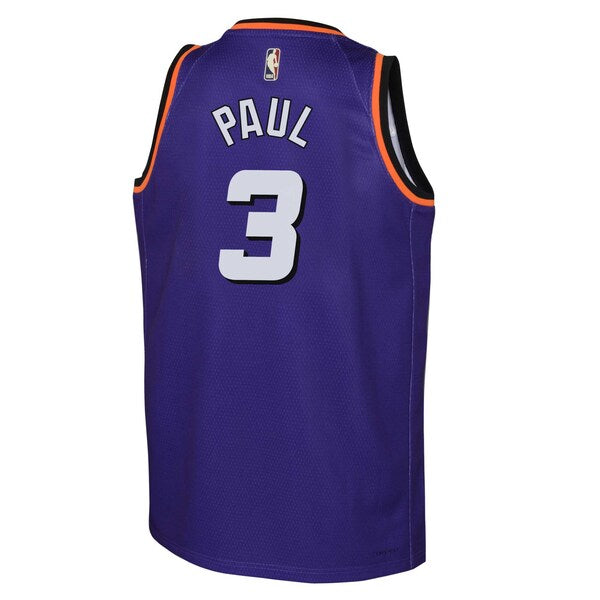 Chris Paul Phoenix Suns Nike Youth 2022/23 Swingman Jersey Purple - Classic Edition - Image 3