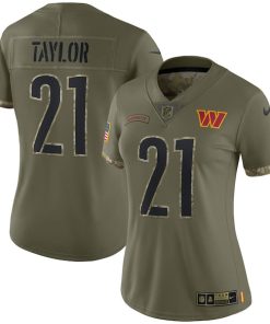 Sean Taylor Washington Commanders Nike Women's 2022 Salute To Service Retired Player Limited Jersey - Olive