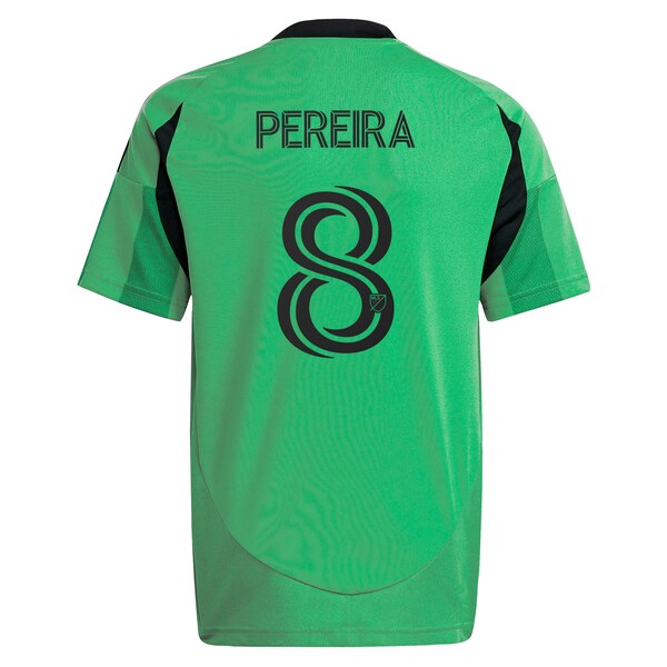 Daniel Pereira Austin FC adidas Women's 2025 The Heartbeat Kit Replica Player Jersey - Green - Image 3