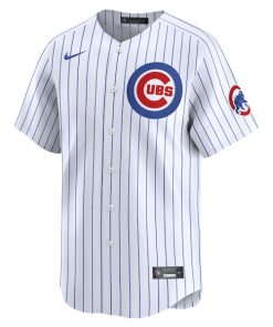 Alternative view of Cody Bellinger Chicago Cubs Nike Home Limited Player Jersey - White