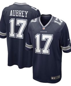 Brandon Aubrey Dallas Cowboys Nike Team Game Jersey - Navy/White