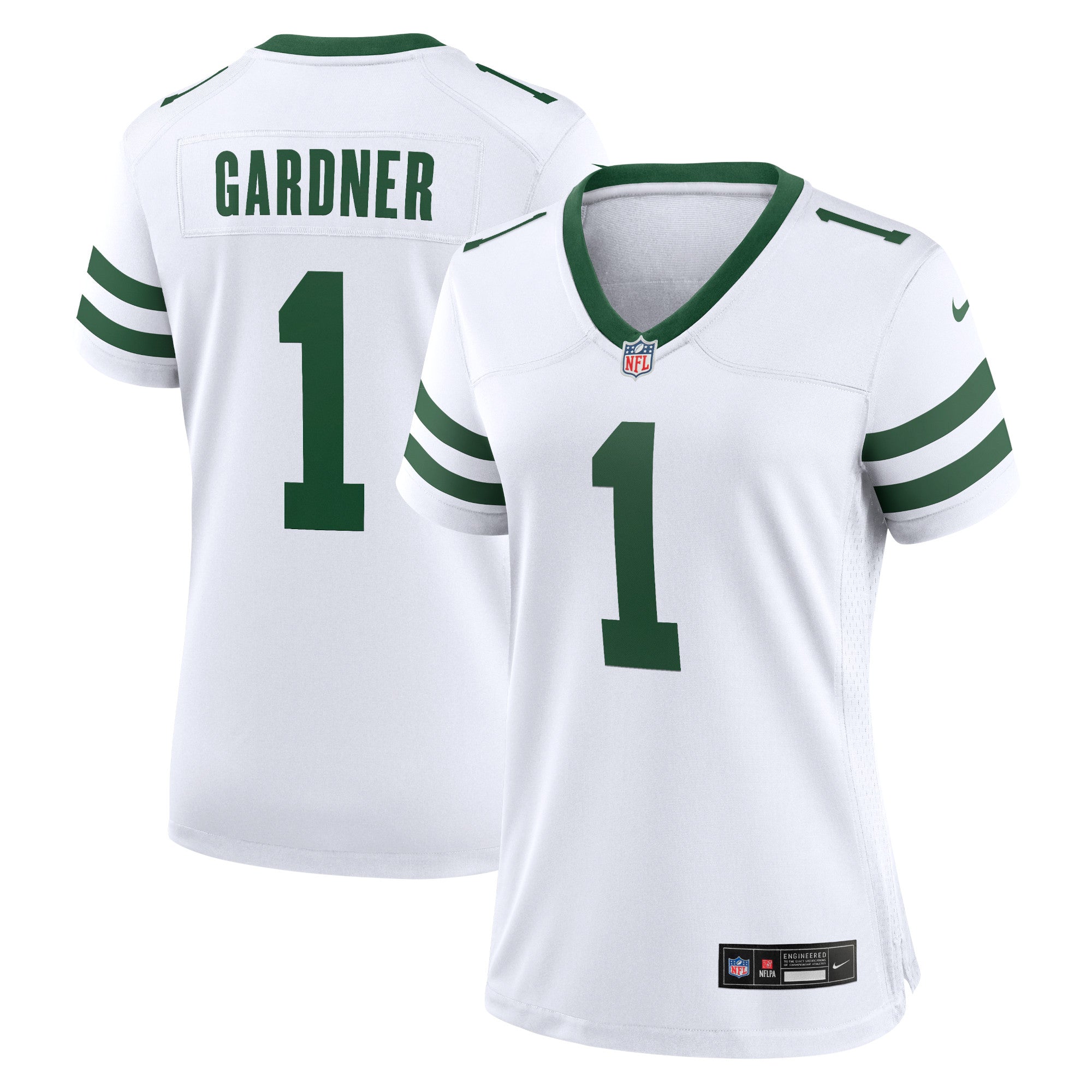 Ahmad Sauce Gardner New York Jets Nike Women's Game Jersey - Legacy Green - Image 8
