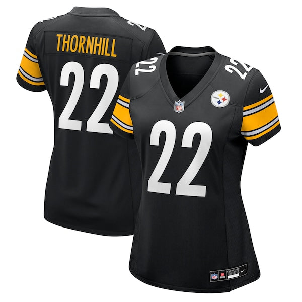 Juan Thornhill Pittsburgh Steelers Nike Women's Team Game Jersey - Black
