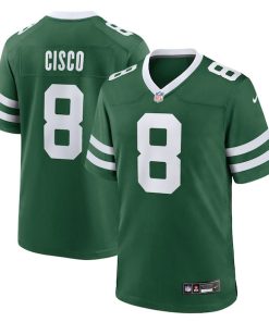 Andre Cisco New York Jets Nike Team Game Jersey - Legacy Green