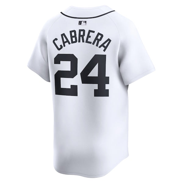 Miguel Cabrera Detroit Tigers Nike Home Limited Player Jersey - White - Image 3