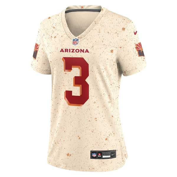 Budda Baker Arizona Cardinals Nike Women's 2025 Rivalries Collection Game Jersey - Natural - Image 2