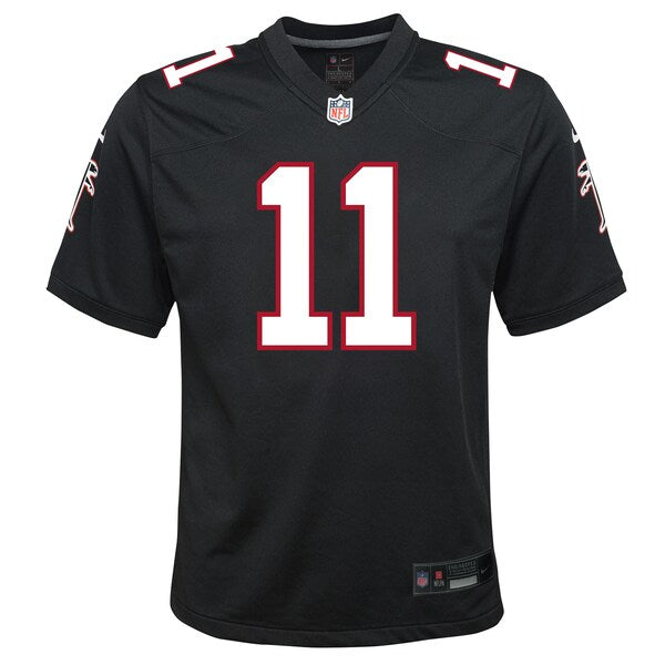 Jalon Walker Atlanta Falcons Nike Youth Alternate Game Jersey - Black - Image 2