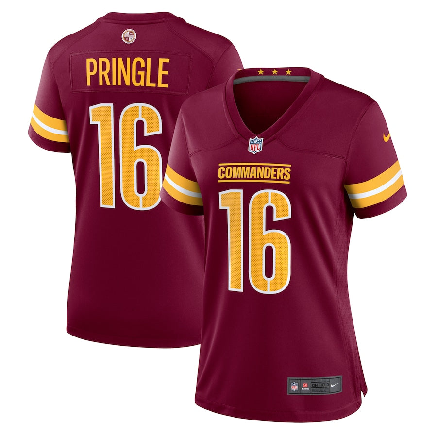 Byron Pringle Washington Commanders Nike Women's Game Jersey - Burgundy