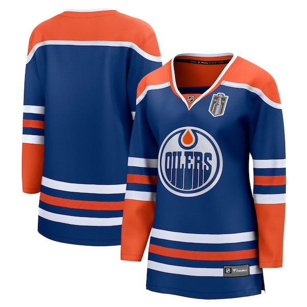 Edmonton Oilers Women's 2025 Stanley Cup Final Home Breakaway Jersey - Royal