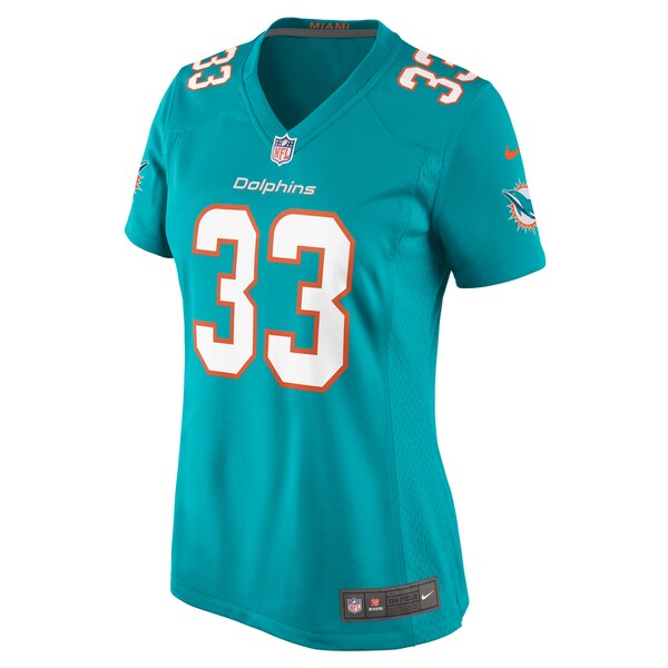Siran Neal Miami Dolphins Nike Women's Game Jersey - Aqua - Image 2