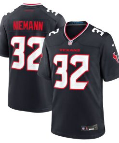 Nick Niemann Houston Texans Nike Team Game Jersey -  Navy