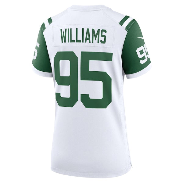 Quinnen Williams New York Jets Nike Women's Classic Alternate Game Jersey - White - Image 6