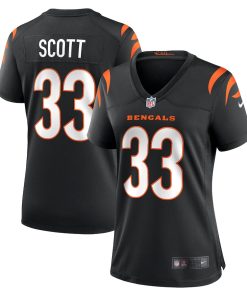 Nick Scott Cincinnati Bengals Nike Women's Game Player Jersey - Black