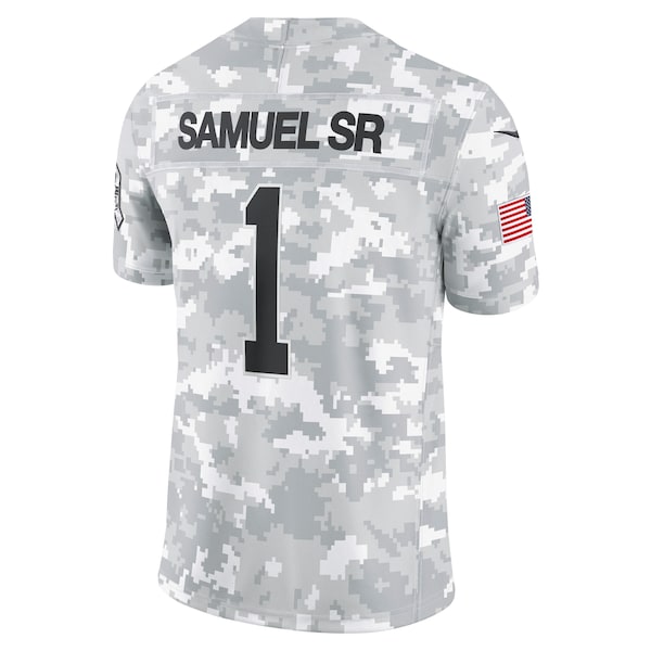 Deebo Samuel Sr San Francisco 49ers Nike 2024 Salute to Service Limited Jersey - Arctic Camo - Image 3