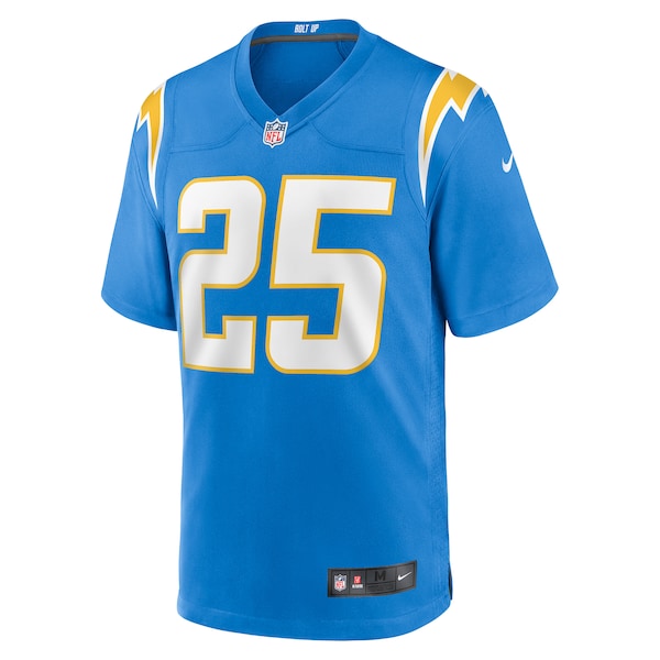 Joshua Kelley Los Angeles Chargers Nike Game Jersey - Powder Blue - Image 2