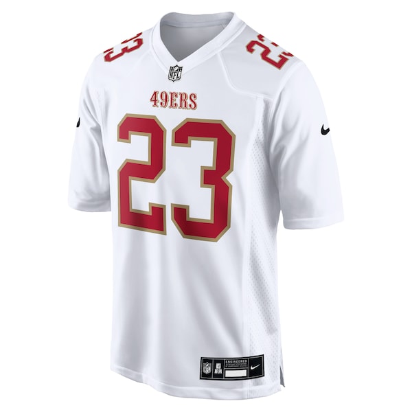 Christian McCaffrey San Francisco 49ers Nike Fashion Game Jersey - Tundra White - Image 2