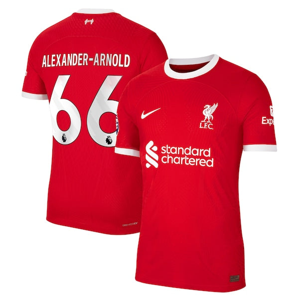 Trent Alexander-Arnold Liverpool Nike 2023/24 Home Authentic Player Jersey - Red/White - Image 2
