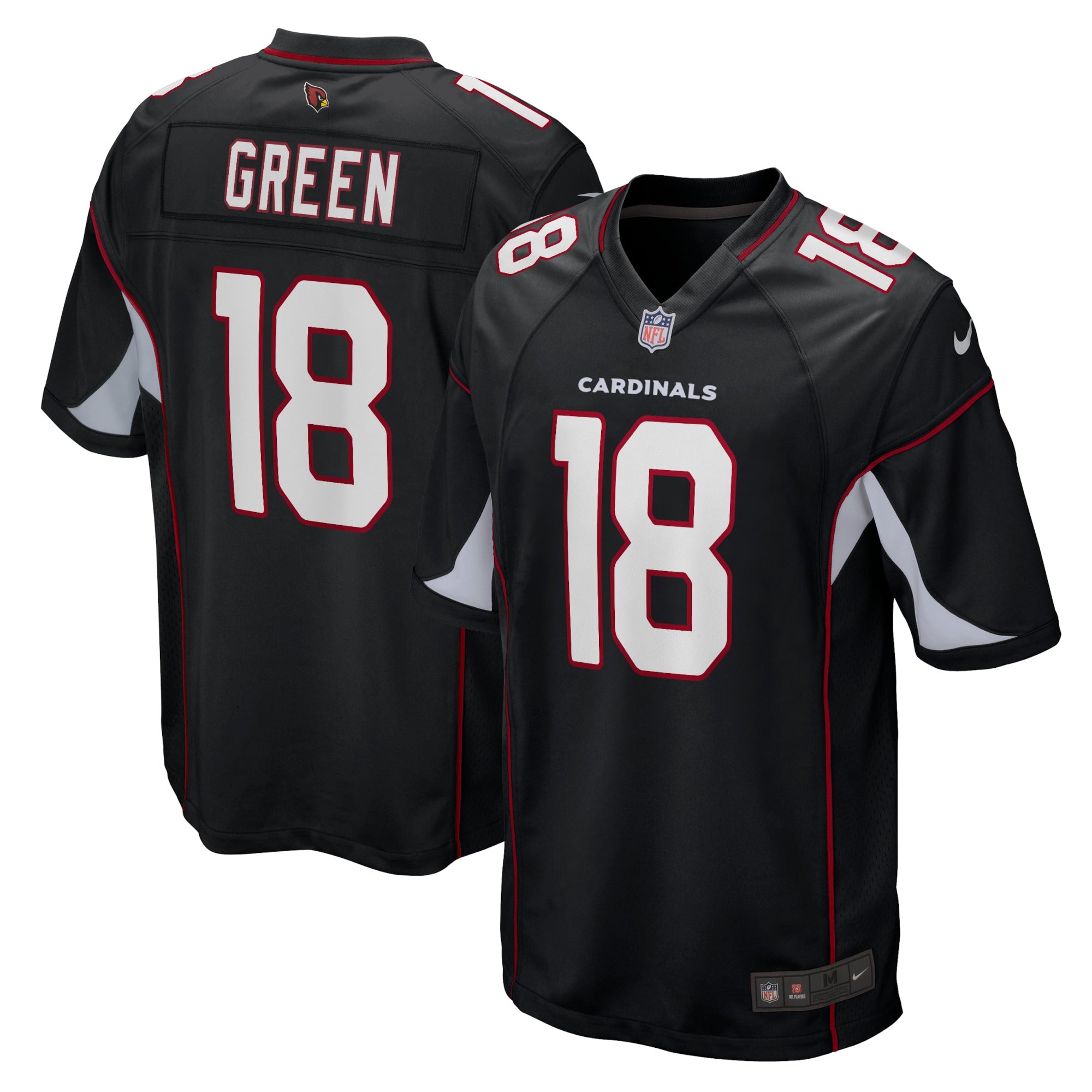 A.J. Green Arizona Cardinals Nike Game Jersey - Cardinal/Black - Image 5