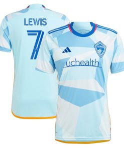 Jonathan Lewis Colorado Rapids adidas 2024 New Day Kit Replica Jersey - Light Blue