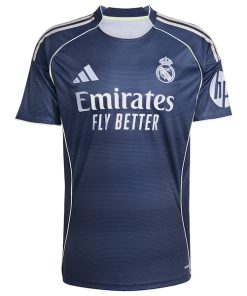 Alternative view of Los Merengues adidas 2025/26 Away Replica Custom Jersey - Blue