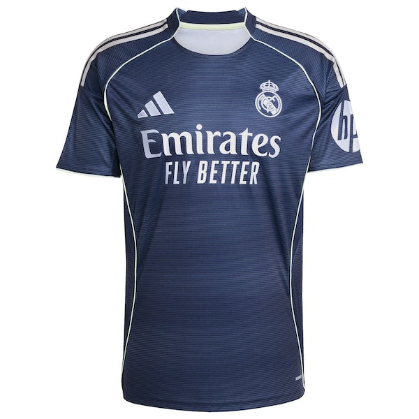 Los Merengues adidas 2025/26 Away Replica Custom Jersey - Blue - Image 2