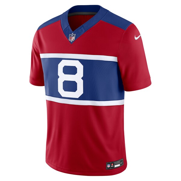 Daniel Jones New York Giants Nike Alternate Vapor F.U.S.E. Limited Jersey - Century Red - Image 2