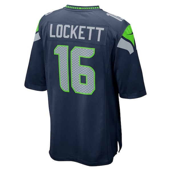 Tyler Lockett Seattle Seahawks Nike Game Team Jersey - College Navy - Image 3