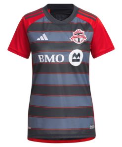 Alternative view of Jonathan Osorio Toronto FC adidas Women's 2024 Club Kit Replica Player Jersey - Gray