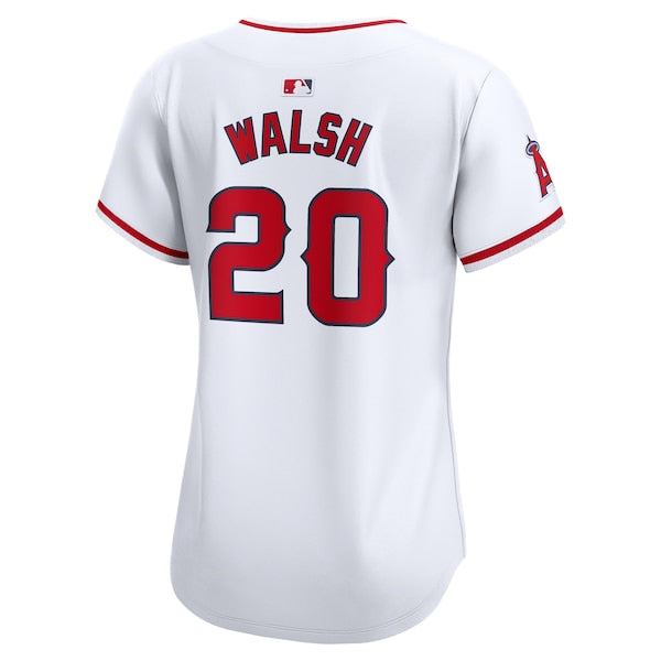 Jared Walsh Los Angeles Angels Nike Women's Home Limited Player Jersey - White - Image 3
