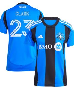 Caden Clark CF Montreal adidas Women's 2025 Montr¨¦al Original Replica Player Jersey - Blue