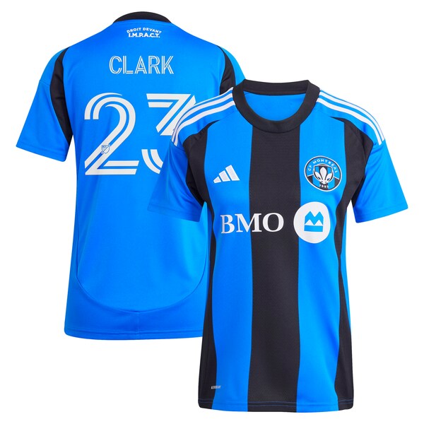 Caden Clark CF Montreal adidas Women's 2025 Montr¨¦al Original Replica Player Jersey - Blue