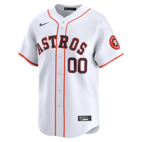 Houston Astros Nike Youth Home Limited Custom Jersey - White - Image 2