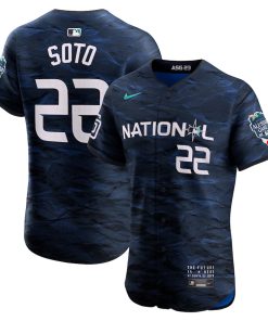 Juan Soto National League Nike 2023 MLB All-Star Game Vapor Premier Elite Player Jersey - Royal