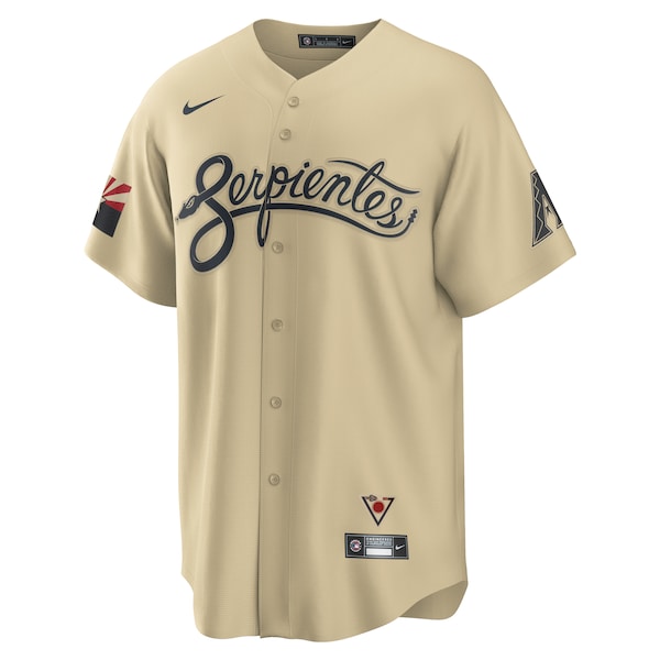 Arizona Diamondbacks Nike City Connect Replica Jersey - Sand - Image 2