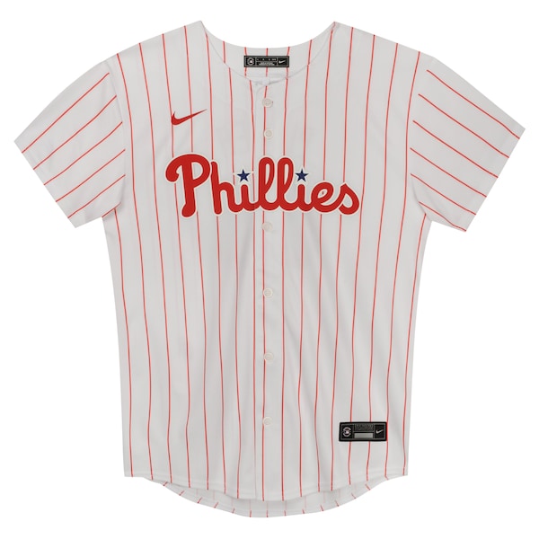 Nick Castellanos Philadelphia Phillies Nike Preschool Home Game Jersey - White - Image 2