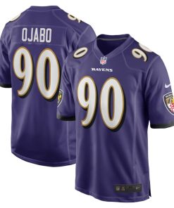 David Ojabo Baltimore Ravens Nike Player Game Jersey - Purple