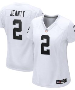 Ashton Jeanty Las Vegas Raiders Nike Women's  Game Jersey -  White/Black
