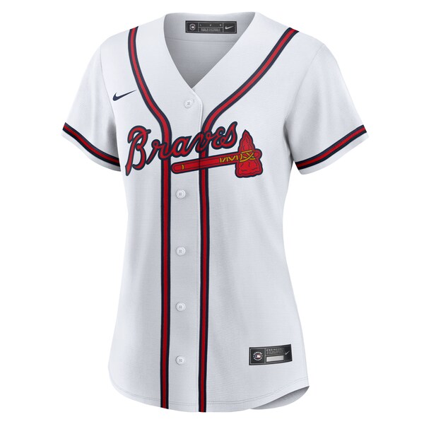 Daysbel Hernandez Atlanta Braves Nike Women's Home Replica Jersey - White - Image 2