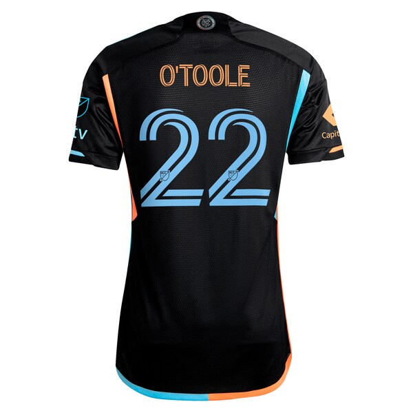 Kevin O'Toole New York City FC adidas 2024 24/7 Kit Authentic Player Jersey?ยจC Black - Image 3