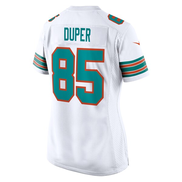 Mark Duper Miami Dolphins Nike Women's Retired Player Jersey - White/Aqua - Image 4